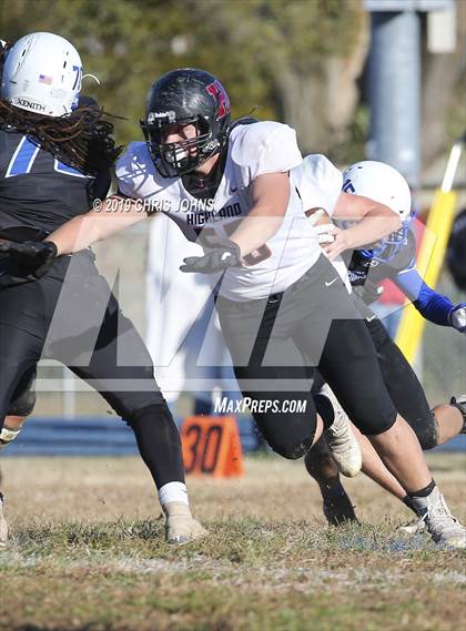 Thumbnail 3 in Highland @ Cahokia (IHSA 5A First Round Playoff) photogallery.