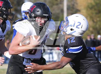 Thumbnail 3 in Highland @ Cahokia (IHSA 5A First Round Playoff) photogallery.