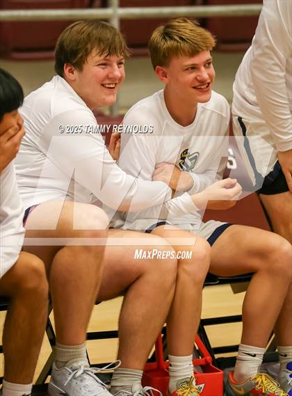 Thumbnail 2 in Brookeland vs. Perrin-Whitt (UIL Basketball 1A D1 Regional Final) photogallery.