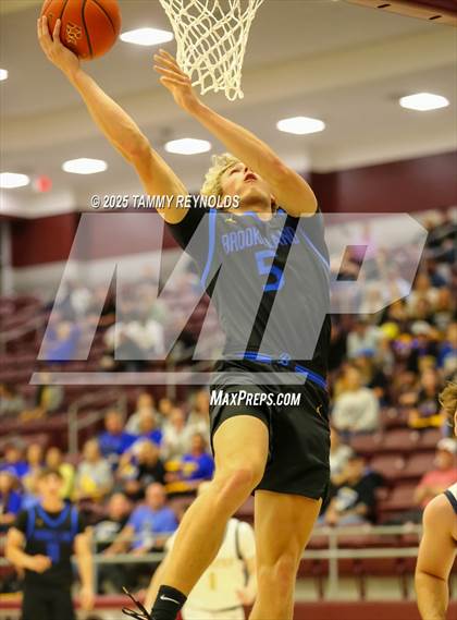 Thumbnail 3 in Brookeland vs. Perrin-Whitt (UIL Basketball 1A D1 Regional Final) photogallery.