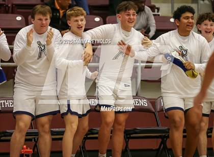 Thumbnail 2 in Brookeland vs. Perrin-Whitt (UIL Basketball 1A D1 Regional Final) photogallery.