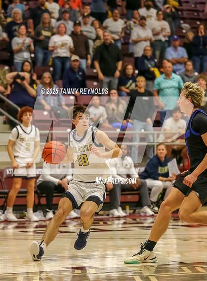 Thumbnail 3 in Brookeland vs. Perrin-Whitt (UIL Basketball 1A D1 Regional Final) photogallery.