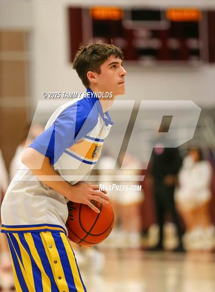 Thumbnail 3 in Brookeland vs. Perrin-Whitt (UIL Basketball 1A D1 Regional Final) photogallery.
