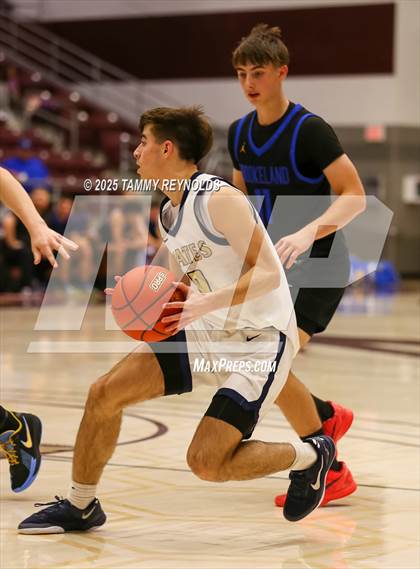 Thumbnail 1 in Brookeland vs. Perrin-Whitt (UIL Basketball 1A D1 Regional Final) photogallery.
