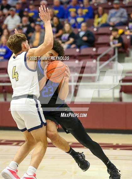 Thumbnail 3 in Brookeland vs. Perrin-Whitt (UIL Basketball 1A D1 Regional Final) photogallery.