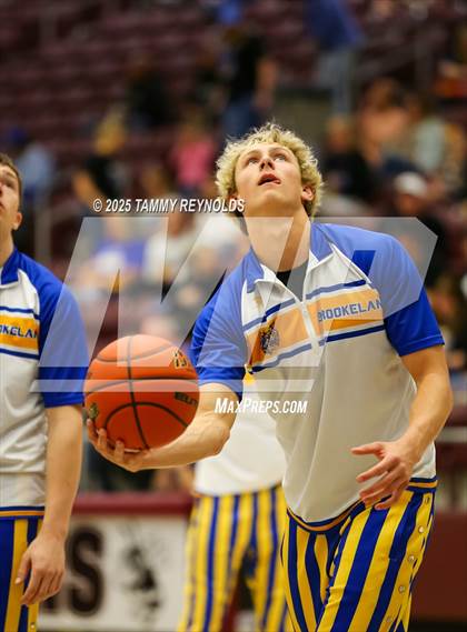 Thumbnail 2 in Brookeland vs. Perrin-Whitt (UIL Basketball 1A D1 Regional Final) photogallery.