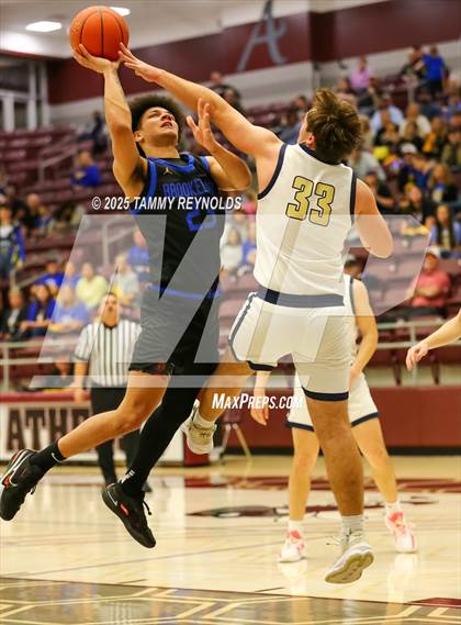 Thumbnail 1 in Brookeland vs. Perrin-Whitt (UIL Basketball 1A D1 Regional Final) photogallery.