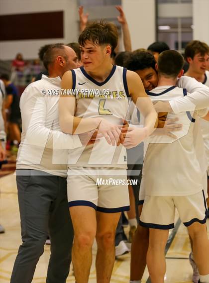 Thumbnail 2 in Brookeland vs. Perrin-Whitt (UIL Basketball 1A D1 Regional Final) photogallery.