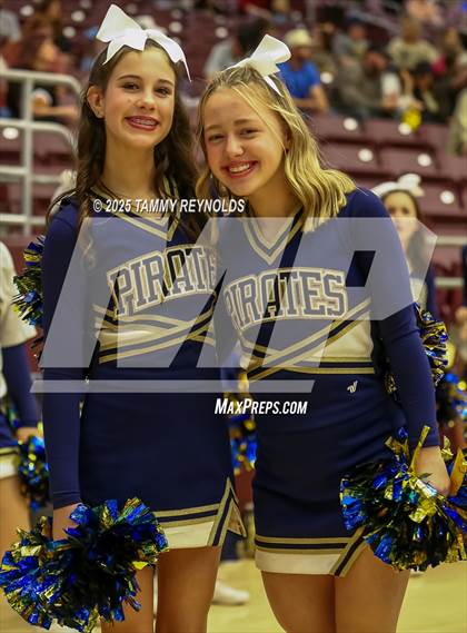 Thumbnail 1 in Brookeland vs. Perrin-Whitt (UIL Basketball 1A D1 Regional Final) photogallery.