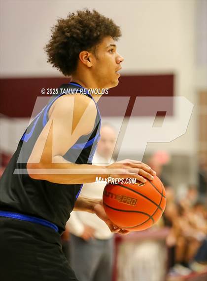 Thumbnail 3 in Brookeland vs. Perrin-Whitt (UIL Basketball 1A D1 Regional Final) photogallery.