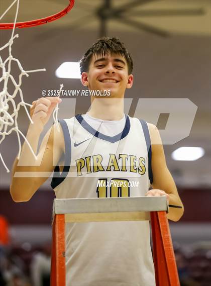 Thumbnail 3 in Brookeland vs. Perrin-Whitt (UIL Basketball 1A D1 Regional Final) photogallery.