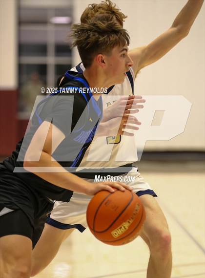 Thumbnail 3 in Brookeland vs. Perrin-Whitt (UIL Basketball 1A D1 Regional Final) photogallery.