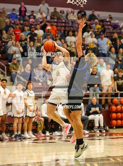 Thumbnail 2 in Brookeland vs. Perrin-Whitt (UIL Basketball 1A D1 Regional Final) photogallery.