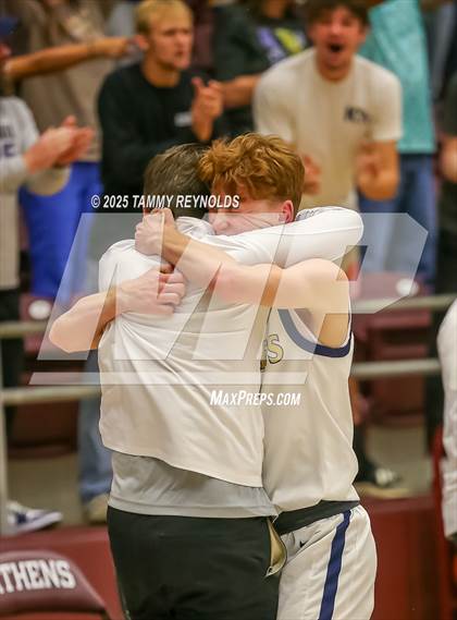 Thumbnail 3 in Brookeland vs. Perrin-Whitt (UIL Basketball 1A D1 Regional Final) photogallery.