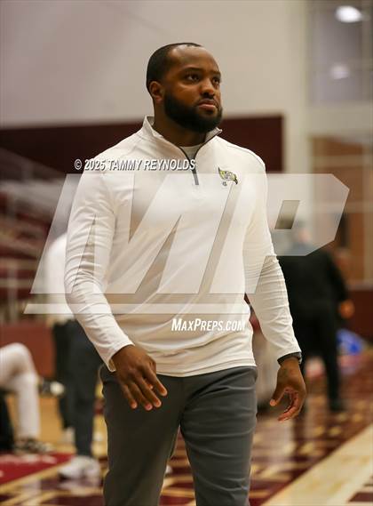 Thumbnail 3 in Brookeland vs. Perrin-Whitt (UIL Basketball 1A D1 Regional Final) photogallery.