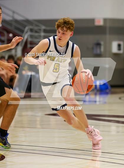 Thumbnail 1 in Brookeland vs. Perrin-Whitt (UIL Basketball 1A D1 Regional Final) photogallery.
