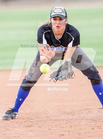 Thumbnail 2 in Florence vs. Pima (Chandler Prep Softball Classic)  photogallery.