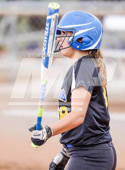Thumbnail 2 in Florence vs. Pima (Chandler Prep Softball Classic)  photogallery.