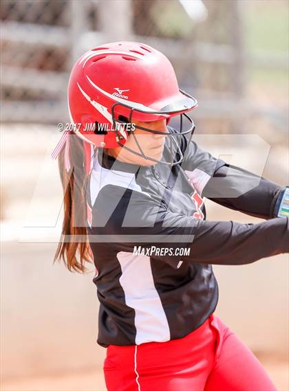 Thumbnail 2 in Florence vs. Pima (Chandler Prep Softball Classic)  photogallery.