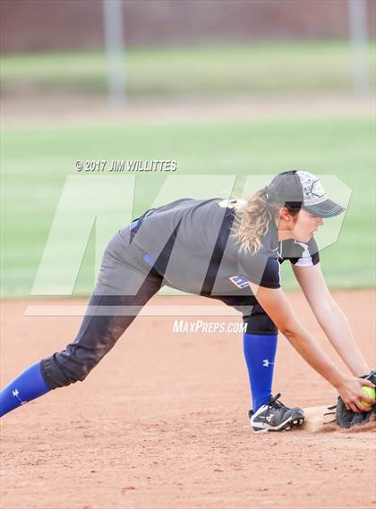 Thumbnail 3 in Florence vs. Pima (Chandler Prep Softball Classic)  photogallery.