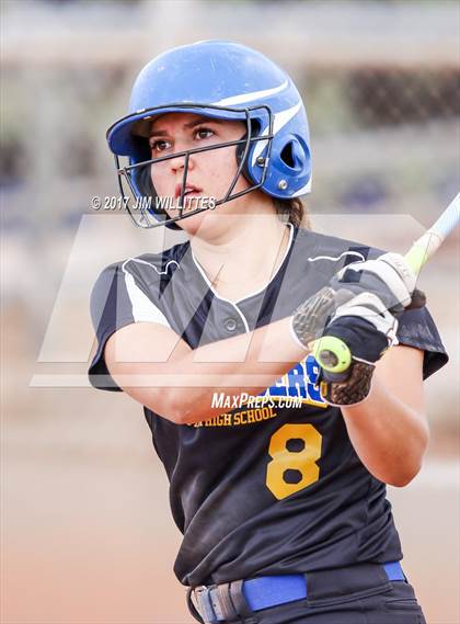 Thumbnail 1 in Florence vs. Pima (Chandler Prep Softball Classic)  photogallery.