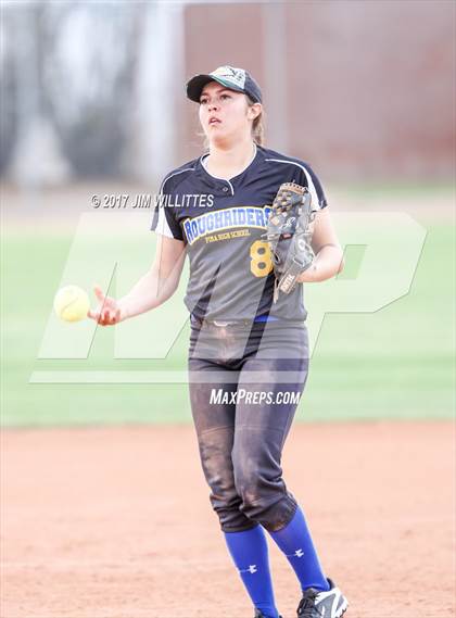 Thumbnail 3 in Florence vs. Pima (Chandler Prep Softball Classic)  photogallery.