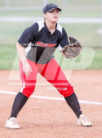 Thumbnail 3 in Florence vs. Pima (Chandler Prep Softball Classic)  photogallery.