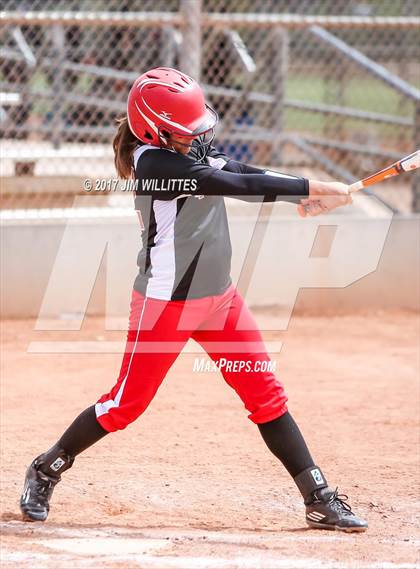 Thumbnail 3 in Florence vs. Pima (Chandler Prep Softball Classic)  photogallery.