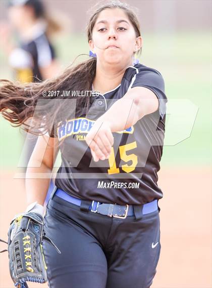 Thumbnail 1 in Florence vs. Pima (Chandler Prep Softball Classic)  photogallery.