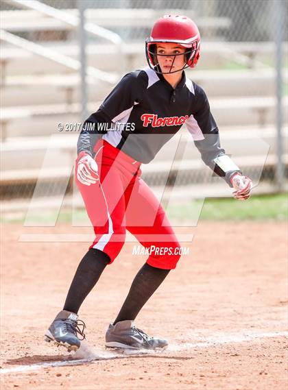 Thumbnail 3 in Florence vs. Pima (Chandler Prep Softball Classic)  photogallery.