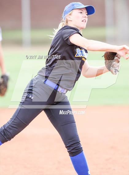 Thumbnail 3 in Florence vs. Pima (Chandler Prep Softball Classic)  photogallery.