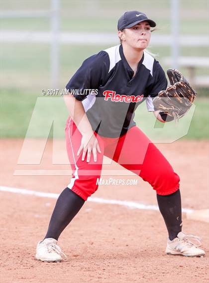 Thumbnail 3 in Florence vs. Pima (Chandler Prep Softball Classic)  photogallery.