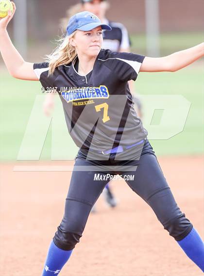 Thumbnail 1 in Florence vs. Pima (Chandler Prep Softball Classic)  photogallery.