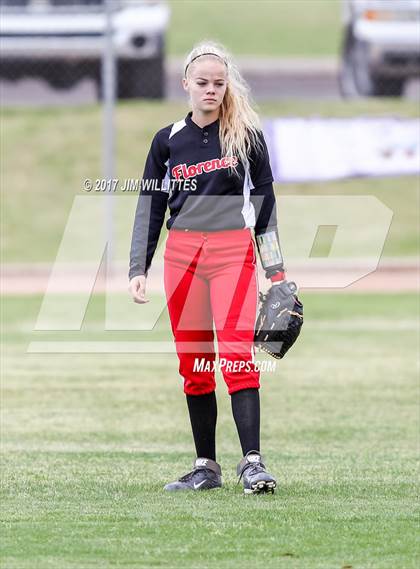 Thumbnail 1 in Florence vs. Pima (Chandler Prep Softball Classic)  photogallery.