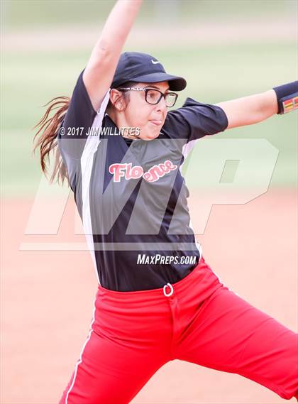 Thumbnail 3 in Florence vs. Pima (Chandler Prep Softball Classic)  photogallery.