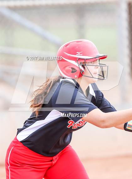 Thumbnail 1 in Florence vs. Pima (Chandler Prep Softball Classic)  photogallery.