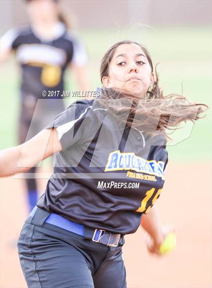 Thumbnail 3 in Florence vs. Pima (Chandler Prep Softball Classic)  photogallery.