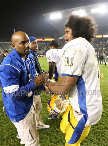 Thumbnail 3 in Grant vs. Poly (CIF State Open Bowl Final) photogallery.