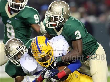 Thumbnail 2 in Grant vs. Poly (CIF State Open Bowl Final) photogallery.