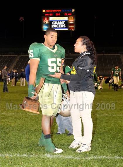 Thumbnail 2 in Grant vs. Poly (CIF State Open Bowl Final) photogallery.