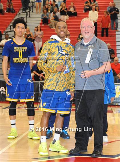 Thumbnail 2 in St. Bernard vs. Rancho Christian (CIF SoCal Regional D5 Final) photogallery.