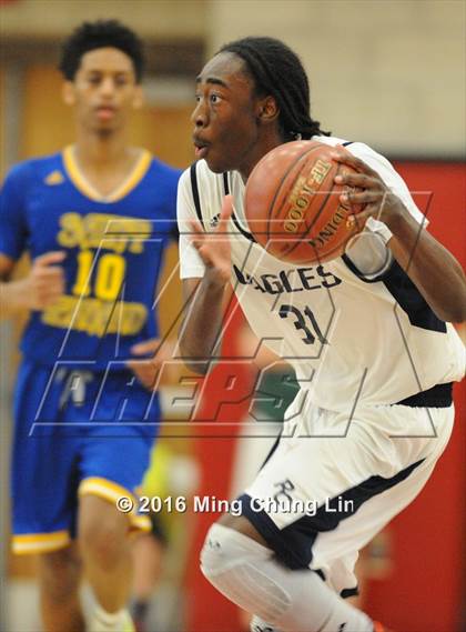 Thumbnail 1 in St. Bernard vs. Rancho Christian (CIF SoCal Regional D5 Final) photogallery.