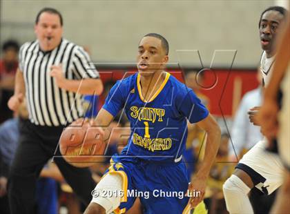 Thumbnail 2 in St. Bernard vs. Rancho Christian (CIF SoCal Regional D5 Final) photogallery.