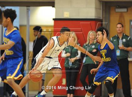 Thumbnail 2 in St. Bernard vs. Rancho Christian (CIF SoCal Regional D5 Final) photogallery.