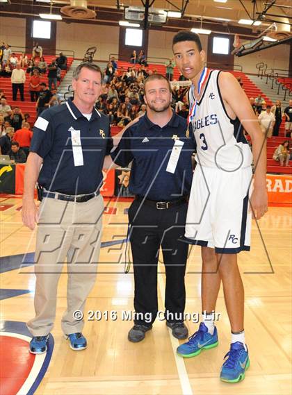 Thumbnail 3 in St. Bernard vs. Rancho Christian (CIF SoCal Regional D5 Final) photogallery.