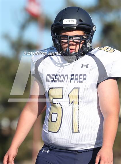 Thumbnail 3 in Oak Park vs Mission Prep photogallery.