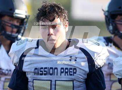 Thumbnail 1 in Oak Park vs Mission Prep photogallery.