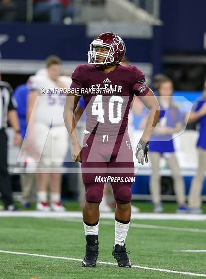Thumbnail 3 in Cy-Fair vs. Midway (UIL 6A Division 2 Final) photogallery.