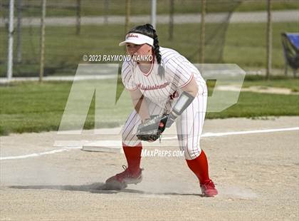 Thumbnail 2 in Yorktown vs Mississinewa (IHSAA 3A Round 1) photogallery.