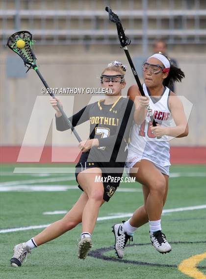 Thumbnail 3 in Mater Dei vs. Foothill (CIF SS Orange County Final) photogallery.